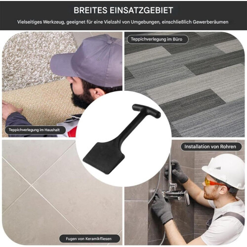 Carpet Installation Tools, Wide Carpet Stairs Tool, Compact Floor Edge Shovel Stair Scraper 2