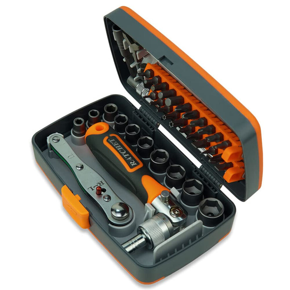 Chrome Vanadium Steel Laboratory Saw Ratchet Multipurpose Screwdriver Bits Set 9001264338619