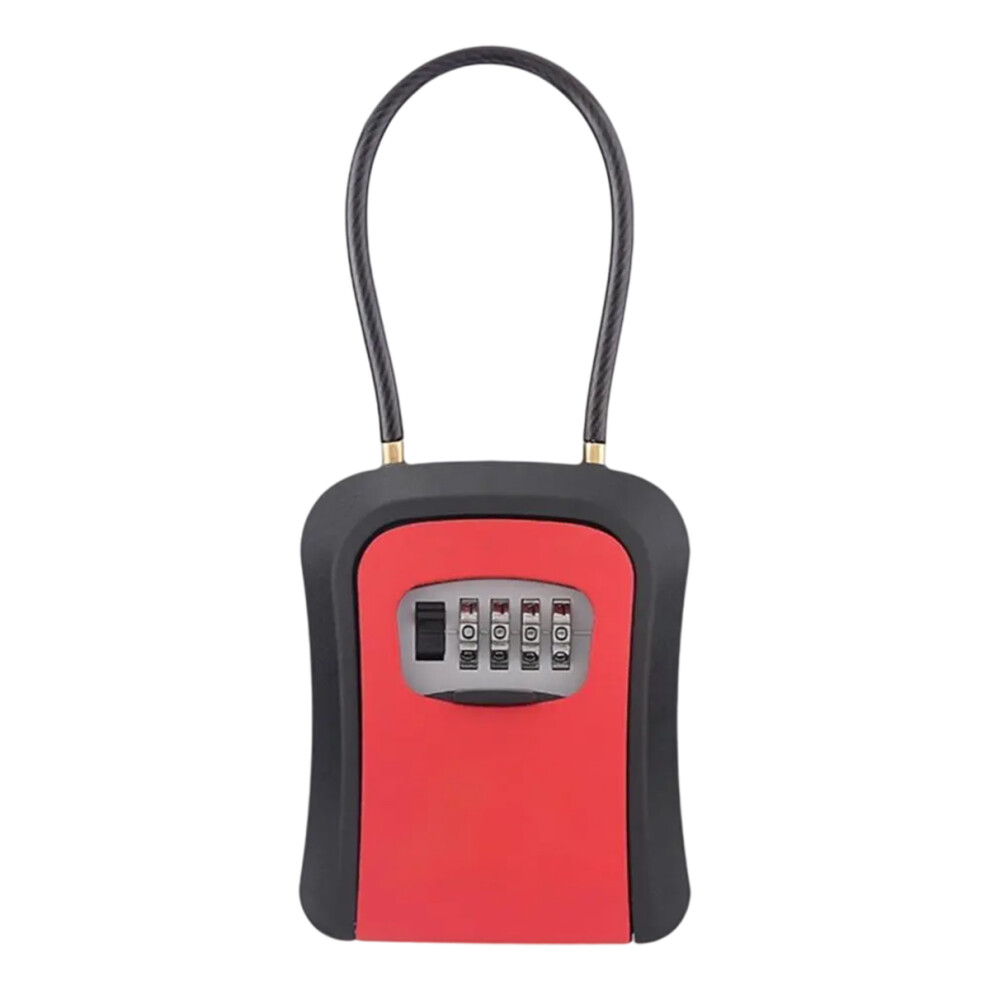 Lock Key Safe Wall Mounted, Weather Resistant Resettable Combination Extended Lock Hook For Outdoor Use, Durable Aluminium Alloy Acid And Alkali Resis 9454554525532