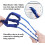 Window Blind Care, Quick Easy Cleaning Duster Brush Kit for High Absorbent Microfiber Cleaning, Sturdy Polyethylene Design for Multi-Purpose Use 2