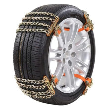 4pcs AntiSkid Tire Grip TPU Steel Car Snow Chains for BMW 1 Series E81 Winter Driving