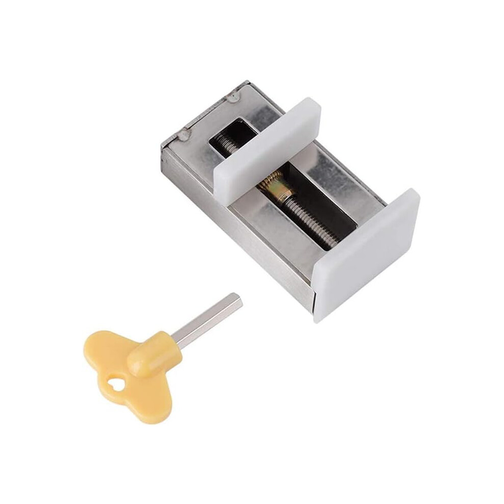 Ergonomic Handle Window Safety Locks, Magnetic Socket Aluminum Alloy Lock For Childproofing Your Home 9454554520155