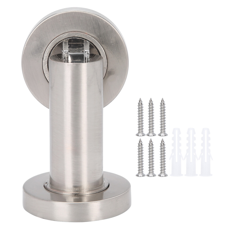 Adjustable Door Holder, Strong Magnetism For Door Support Stainless Steel Door Stopper For Various Wall Surfaces Including Ceramics Glass Marble Metal 9454554532172