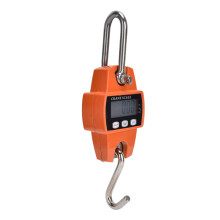 Digital Hanging Scale, Handheld 300 Kg Mini Crane Scale with Hook, LCD Display, BatteryPowered, Electronic Weighing Scale for Outdoor Fishing.