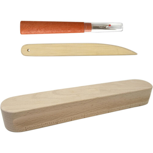 Seam ripper, tailor's clapper set, multifunctional wooden pressing tool 2
