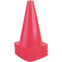 Cônes de signalisation polyvalents pour l'entraînement à l'agilité, design ergonomique, 23 cm (9 pouces), résistants à la décoloration et