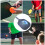 Άνετα κουπιά Pickleball με λαβή, επιφάνεια από υαλοβάμβακα με πυρήνα από 6