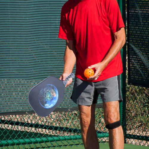 Άνετα κουπιά Pickleball με λαβή, επιφάνεια από υαλοβάμβακα με πυρήνα από 2