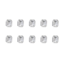 10x Pointed Bottom Nails Art Charms Nail Crystal-style 02