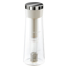 Quick Cold Brews Maker With Quick Steeps Technology Leak-White