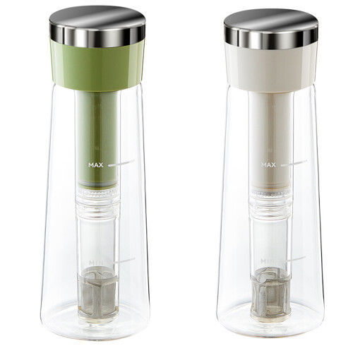 Quick Cold Brews Maker With Quick Steeps Technology Leak-White 1