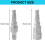 Universal Radiators Repair Kit 5 Size Hex Heads-Outer square 3