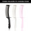 2x/Set Hair Cutting Positioning Comb Set-black black 4