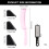 2x/Set Hair Cutting Positioning Comb Set-black black 3