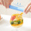 6Pcs Rectangular Shape Ice Mold With Magnetic Box-Yellow 5