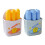 6Pcs Rectangular Shape Ice Mold With Magnetic Box-Yellow 2