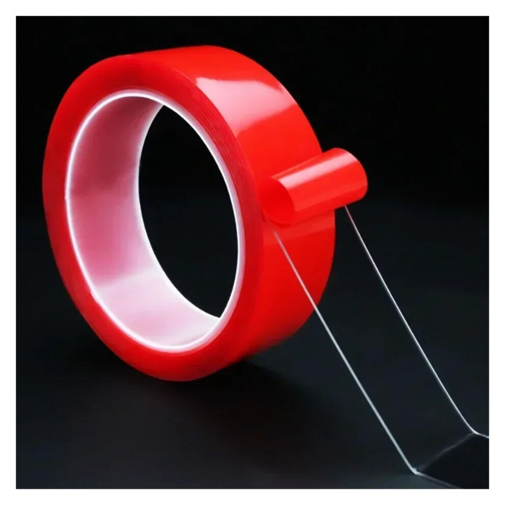 Doublesided Tape, Transparent, Waterproof, Removable, No Residue (30M 10 Rolls), 5Mm 9001264342029