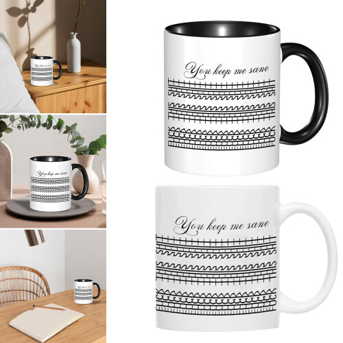 Humorous Ceramic Coffee Mug Heat Resistant Large Water-White 2