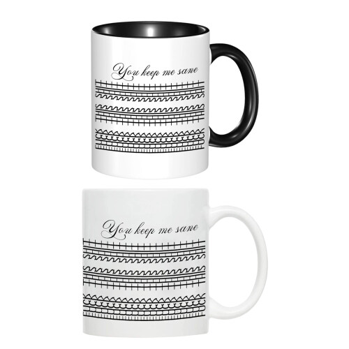 Humorous Ceramic Coffee Mug Heat Resistant Large Water-White 1