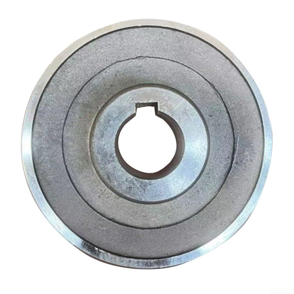 Belt Pulley Single Groove Abelt Compatible 97X24mm 97X19mm Silver Lightweight Motor Air Compressor Accessory 9001264341749