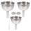 Conjunto De Acessórios De Cozinha Aço Inoxidável Prateado 8