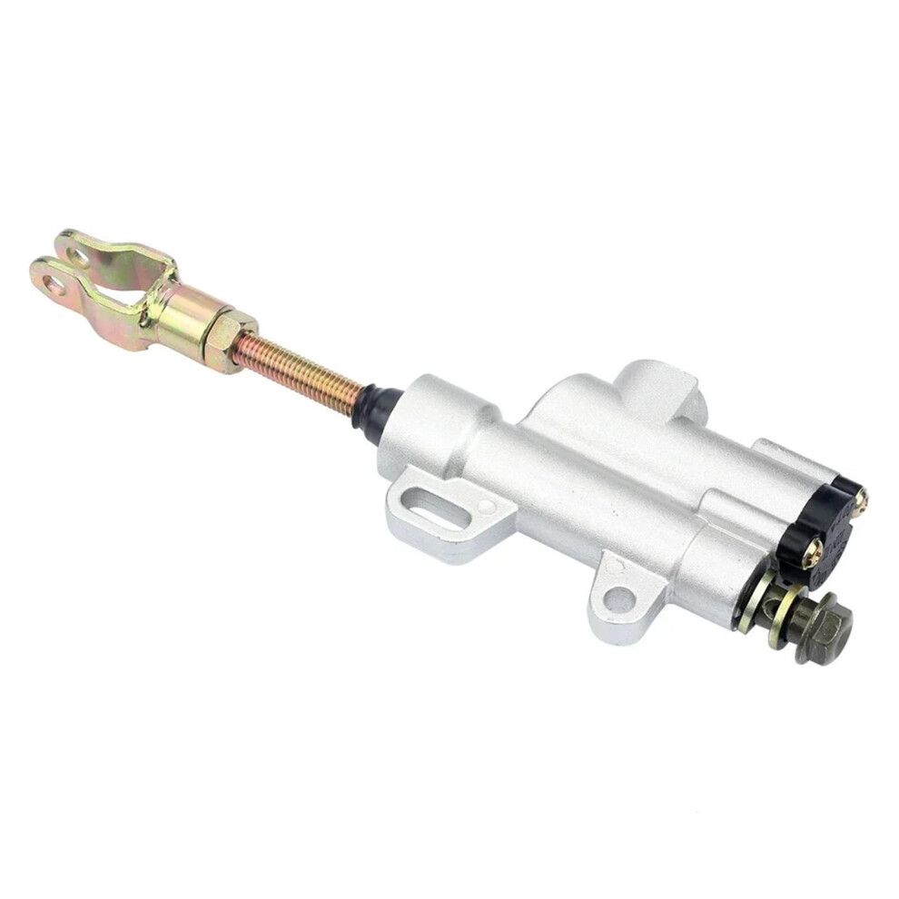 Motorcycle Rear Brake Master Cylinder For 50Cc250cc Atv, Universal Fit, Temp Resistant 9339159733417