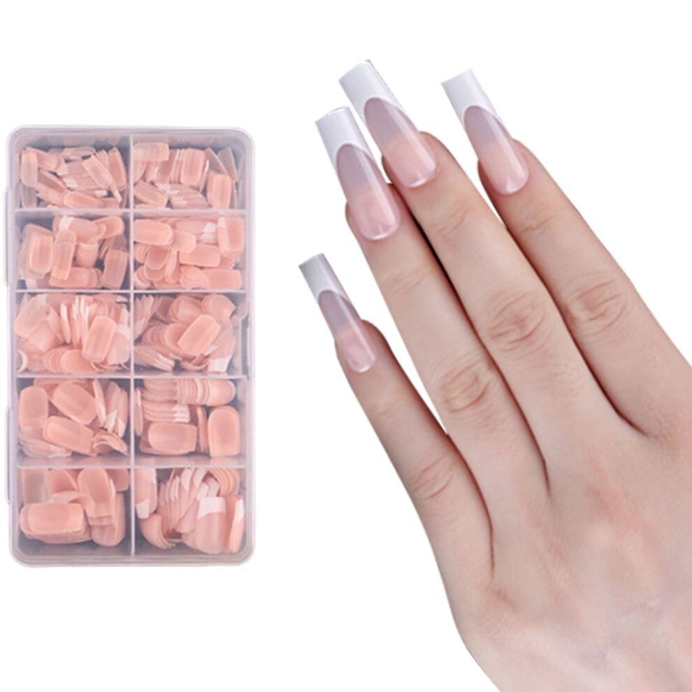 600x  Ballerinas False Nails Full Cover Stick On Nail-CFX01