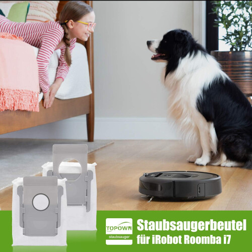 Σακούλες ηλεκτρικής σκούπας για iRobot Roomba i7, E5, E6, E7, s9 και άλλα, 10 συσκευασίες 1