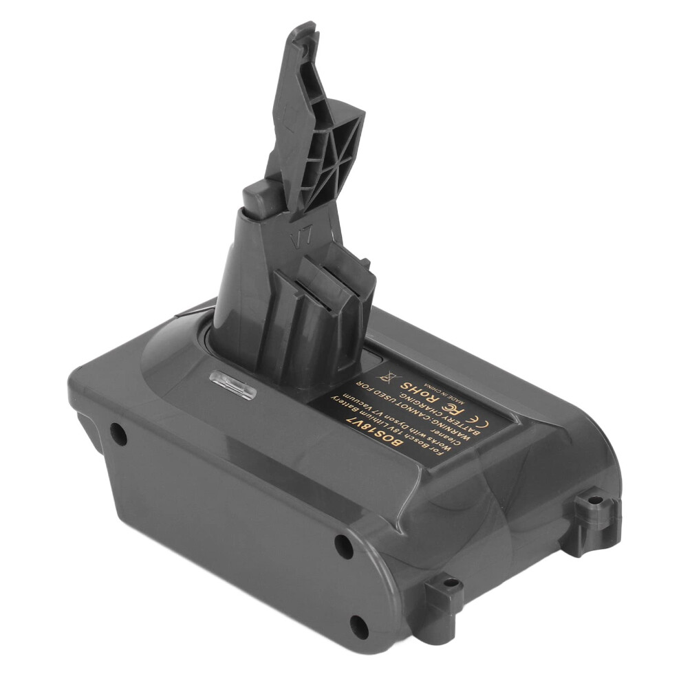 Battery Adapter Converts 18V V7 Series Lithium Power Tool, Light Indicator, Abs Material. 9001264341954