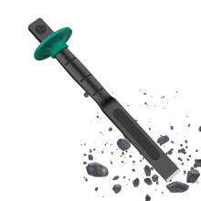 Concrete Chisel Heavy Duty Masonry Chisel For Brick And Stone 12Inch With Hand Guard Carving Tool