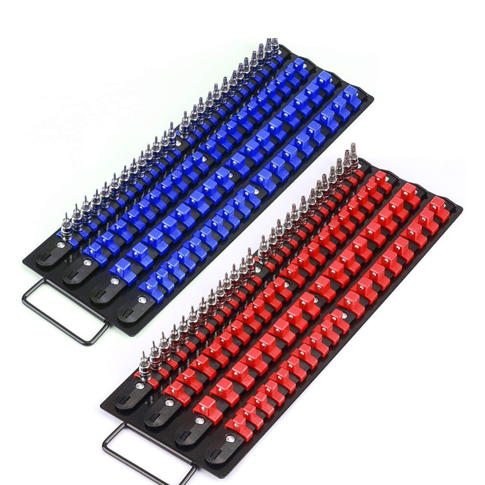 Sturdy Abs Socket Rail Tray 80 Clips For Deep Shallow Sockets 7754000931897