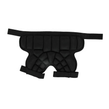 Padded Hip Protection Shorts for Children, Ski Protective Equipment, 3D EVA, Thick, Soft Hip Protection Padding Shorts for Figure Skating Black