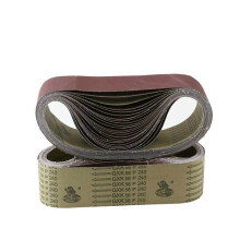 Ceramic Sanding Belts Silicon Carbide 610 x 75mm 10 Pcs Abrasive Band Sanding Belt 40600 Grit P80