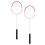 2Pcs Badminton Schläger Legierung Ultra Licht 7