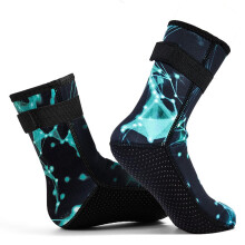 Neoprene Socks 3mm Diving Socks Wetsuit Thermal Socks Non Slip Water Shoes for Water Sports L Stars