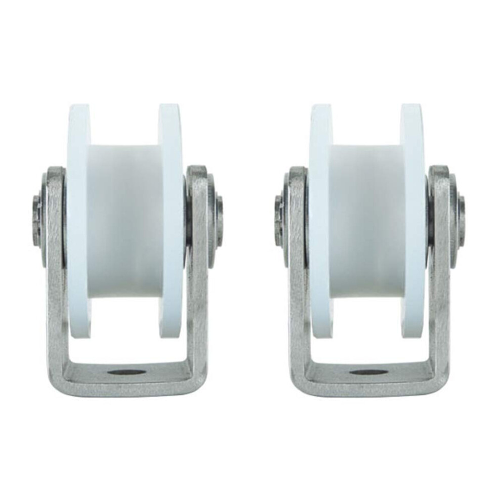 Pulley Wheel, Utype Pulley, 2Caster Wheel With Groove, 201 Stainless Steel Bearing, Htype 48Mm, For Machines 9119770181251