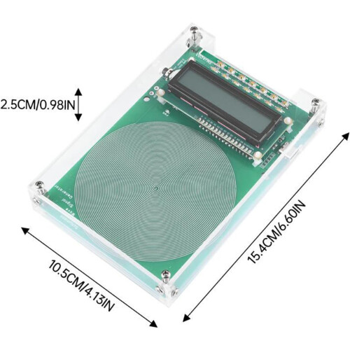 Adjustable frequency generator, 7.83 Hz sine wave with TypeC power interface, 0.01 Hz  100000 Hz range Ref: 3421 2