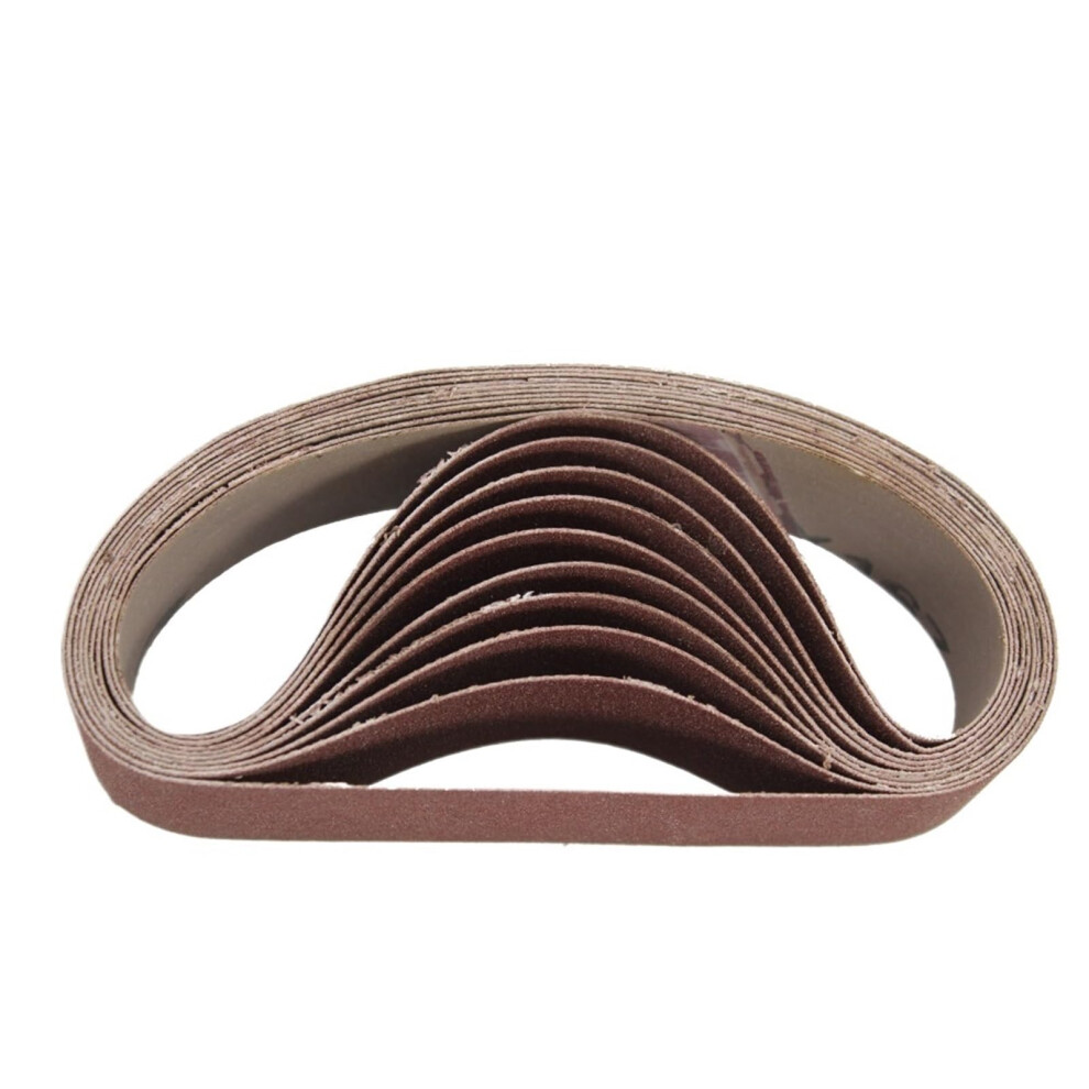 Sanding Belts 10 Pcs 30X330mm Grit 240 800 For Sander And Power Rotary Tools Grinding Sharpening Derusting 9323874499932