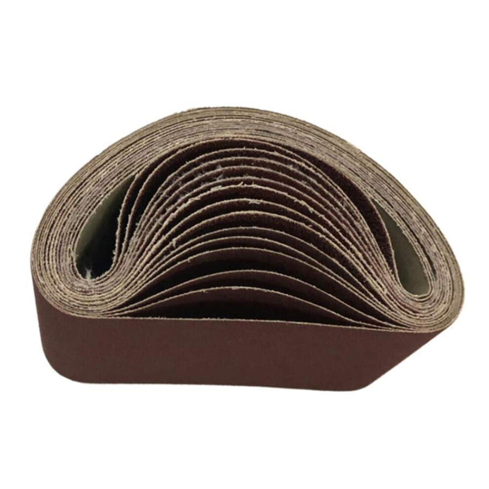 Sanding Belt Rubber Mandrel 5Pcs Belts 457X75mm 401000 Grit Aluminium Oxide Bands For Woodworking 9339159733806