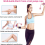 Corda de pular com ajuste rápido de comprimento, ideal para exercícios e perda de peso, com bolas de peso, para exercícios de alta velocidade em 5