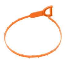 Plumbing Snake 21Inch Drain Snake For Shower Sink Toilet Orange Sewerage Opener Tool, Bathroom Kitchen Cleaner