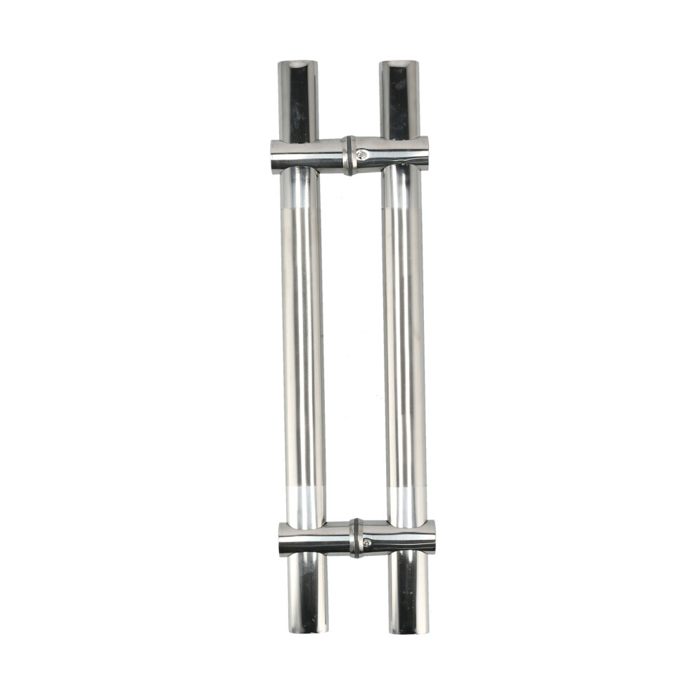 Easy Install Barn Door Hardware: Stainless Steel Sliding Door Pulls For Rustic And Modern Doors - Adjustable Pitch Door Handles With Strong Anti-Rust 9454554530345