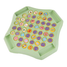 Travel Bingo, Animal Bingo Fighting Game Animal Thinking Task Strategy Toy, Learning and Educational Toy, Concentration Game for Home and Travel