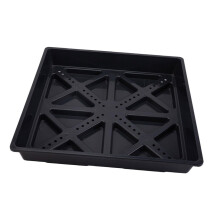 Planting Germination Containers Handrail Reinforcement Heat Dissipation Black Plastic Tray Pot Seedling Starter