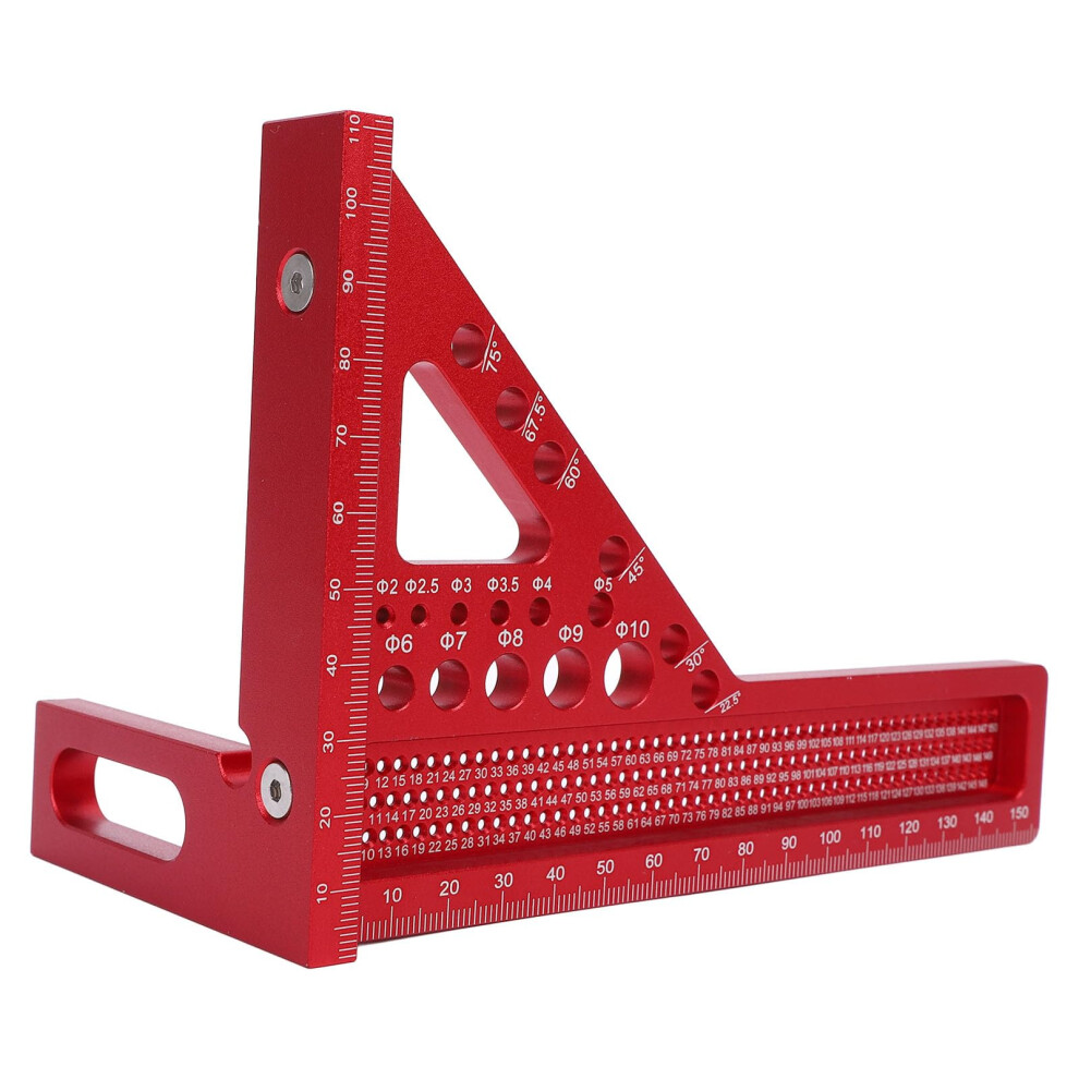 3D Multiangle Measurement Ruler Woodworking Square Protractor Woodworking Triangle Ruler Set 9119770183521