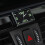 Car Quartz Clock Rectangular Glass Dashboard With Digital Display And Clear Numerals Minute Marks Classical Erected 2