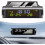 Solar Car Clock with RealTime Temperature Display and SolarPowered Charging for Dashboard 2