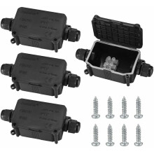 Hervorragende wasserdichte IP68-Anschlussdose, Elektroverteilerdose, Unterwasser-Kabelverbinder aus hochwertigem Material, ideal für die