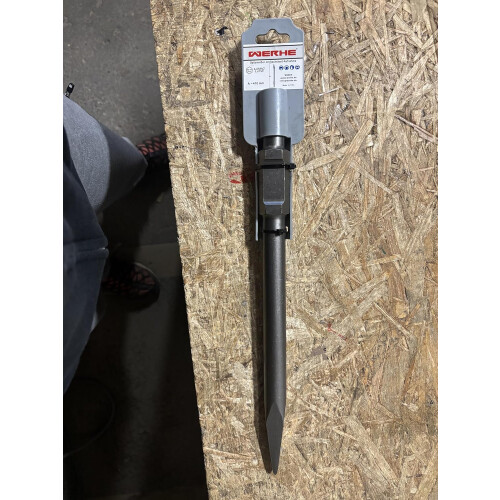Professional SDS Hex Chisel Set 30 50 x 410 Mm Cold Pointed Socket Flat Wide For Demolition Hammer 2