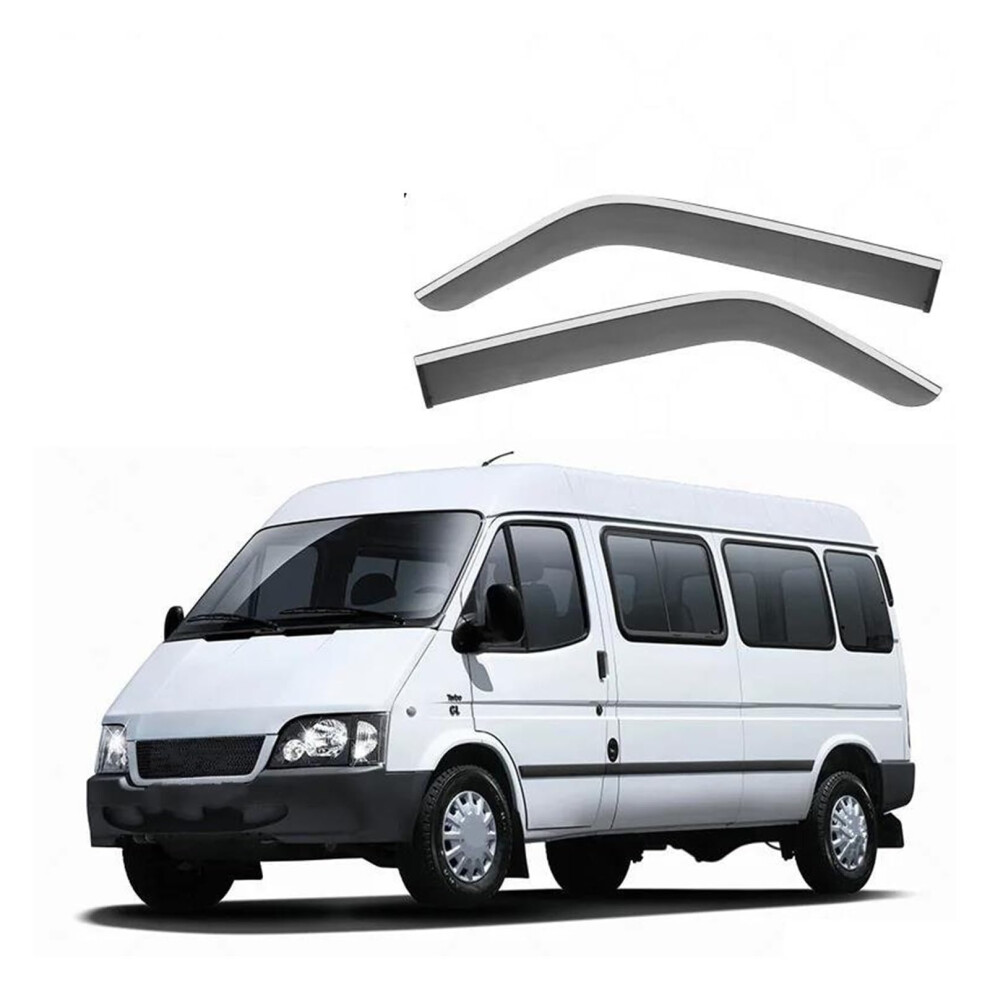 Wind Deflector Blackout Visor Allweather Ventilation Upgrade For Ford Transit Mk2 Side Windows 9119770184634